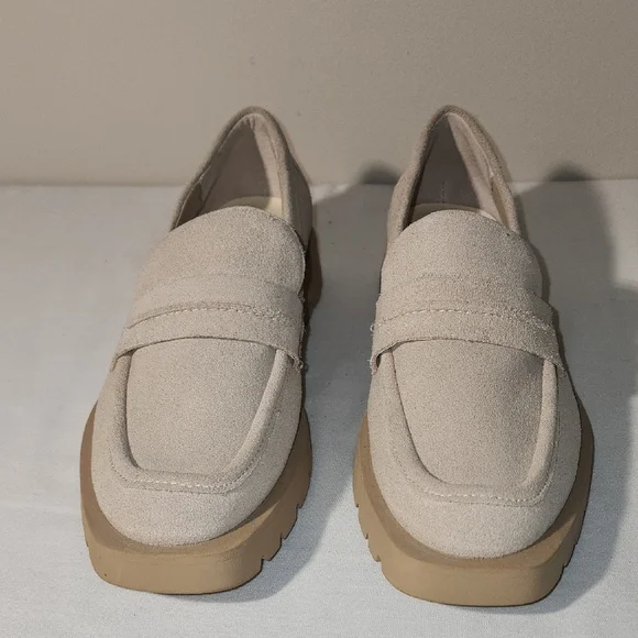 Dolce Vita Beige Loafers - Picture 3 of 8